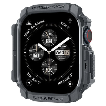Spigen Rugged Armor Case for Apple Watch 10 46mm - Gray_13