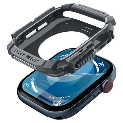 Spigen Rugged Armor Case for Apple Watch 10 46mm - Gray_5