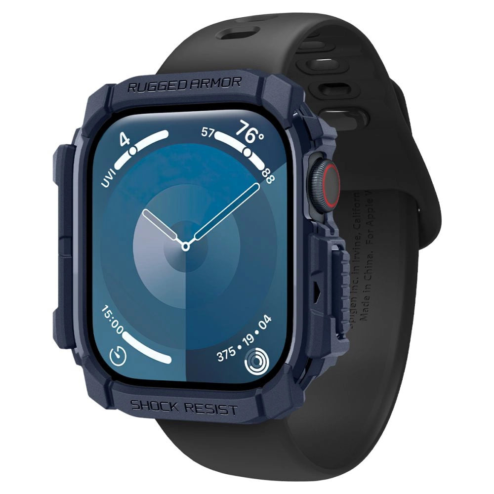 Spigen Rugged Armor Case for Apple Watch 10 46mm - Navy Blue_1