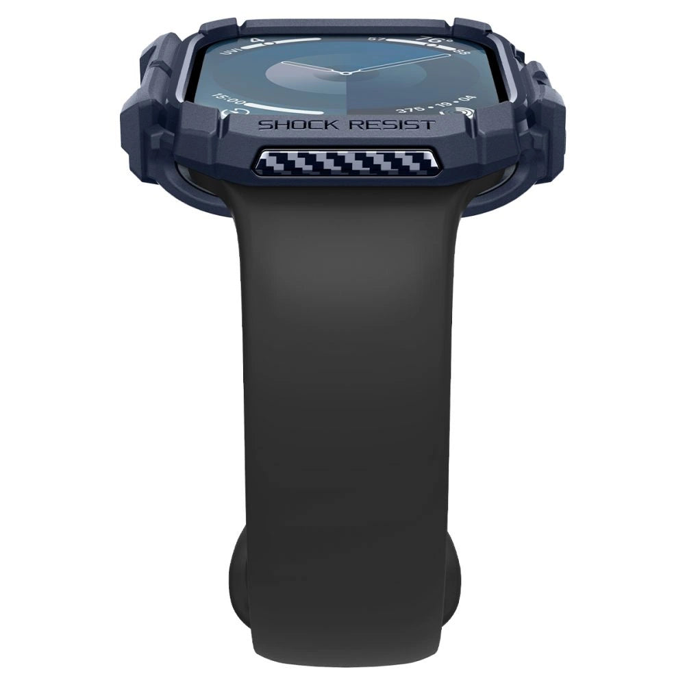 Spigen Rugged Armor Case for Apple Watch 10 46mm - Navy Blue_5