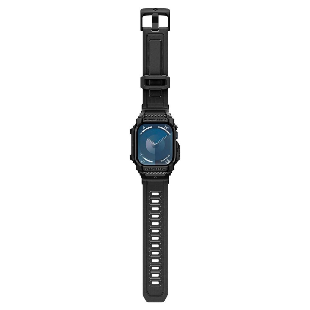 Spigen Rugged Armor Case for Apple Watch 10 46mm - Black_8