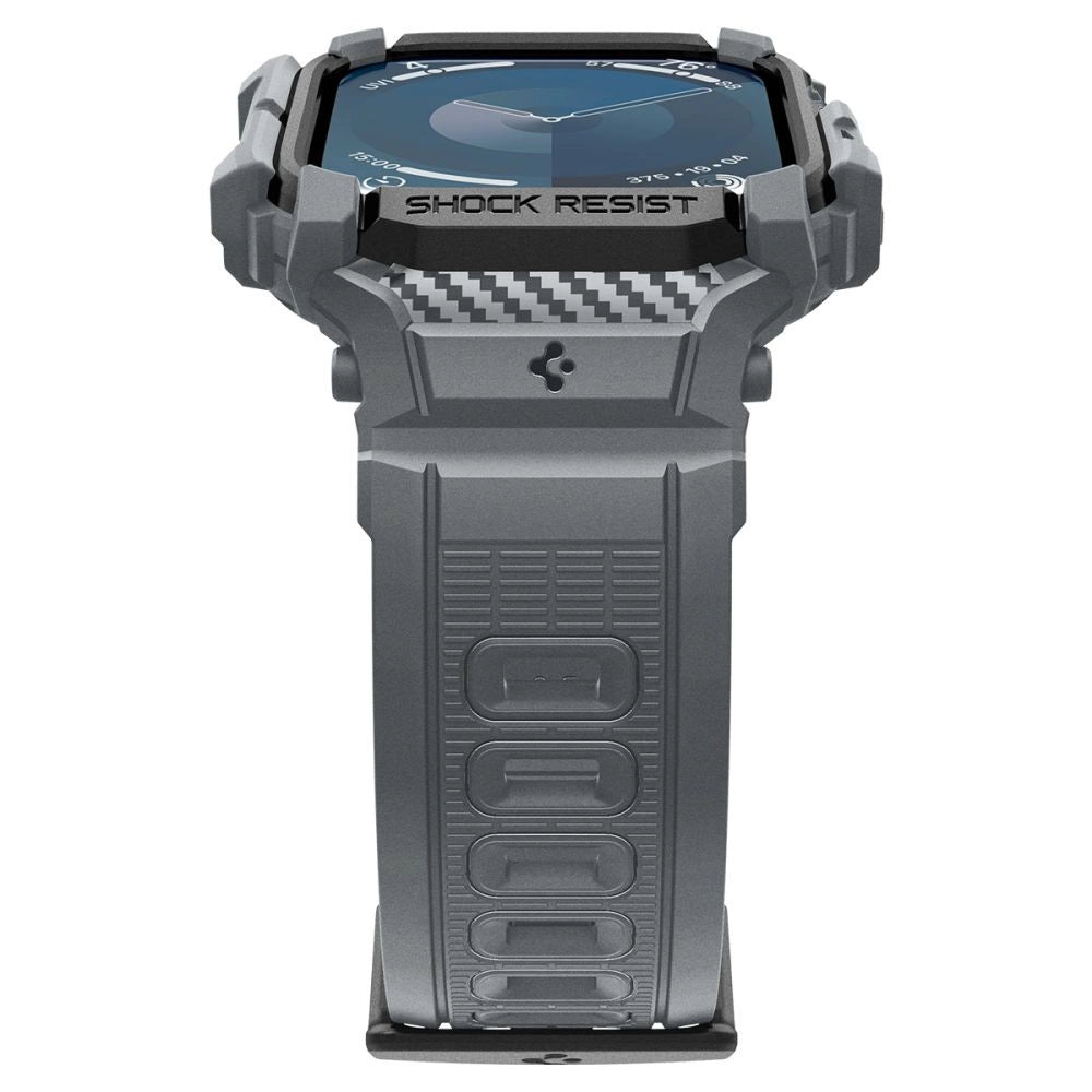 Spigen Rugged Armor Case for Apple Watch 10 46mm - Gray_4