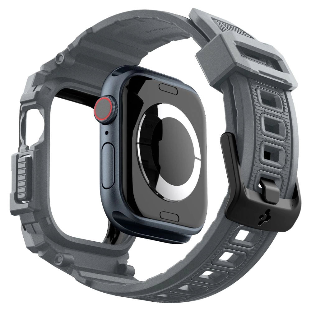 Spigen Rugged Armor Case for Apple Watch 10 46mm - Gray_7