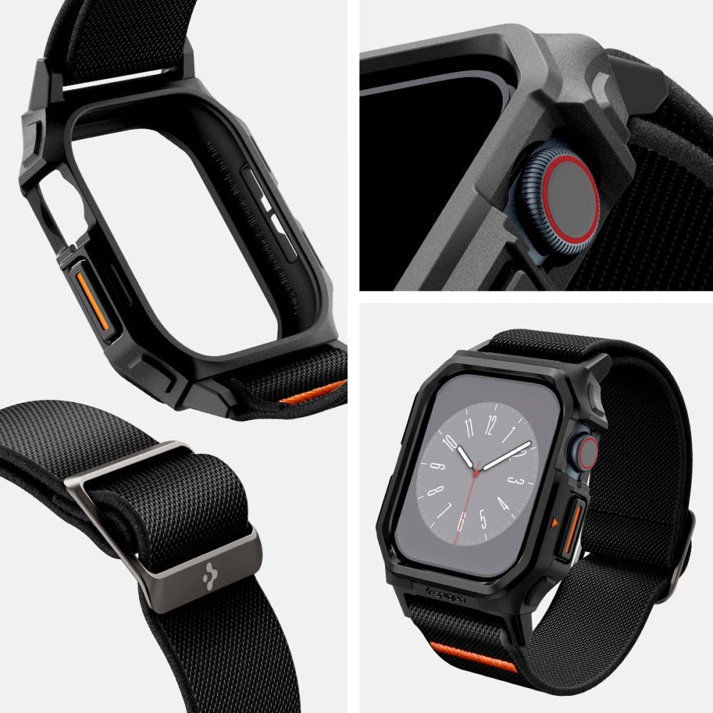 Spigen Lite Fit &quot;PRO&quot; Strap for Apple Watch 10 42mm - Black_9