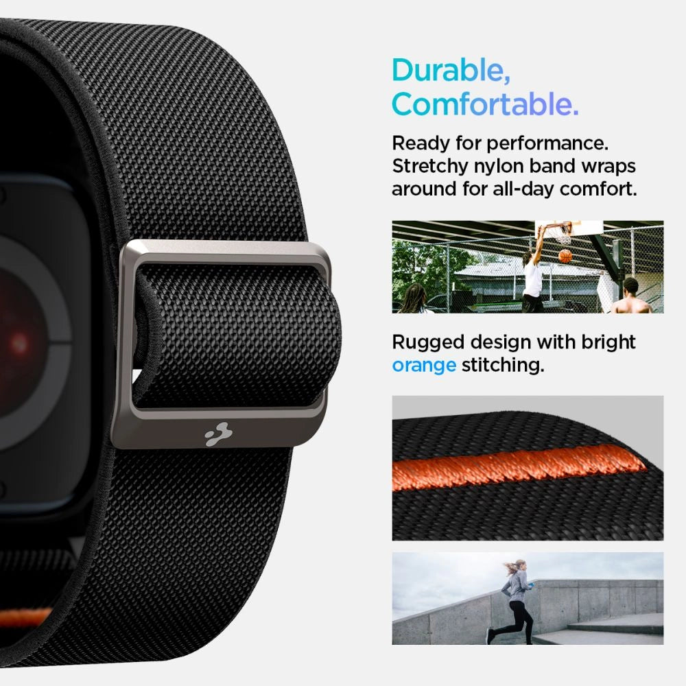 Spigen Lite Fit &quot;PRO&quot; Strap for Apple Watch 10 42mm - Black_11