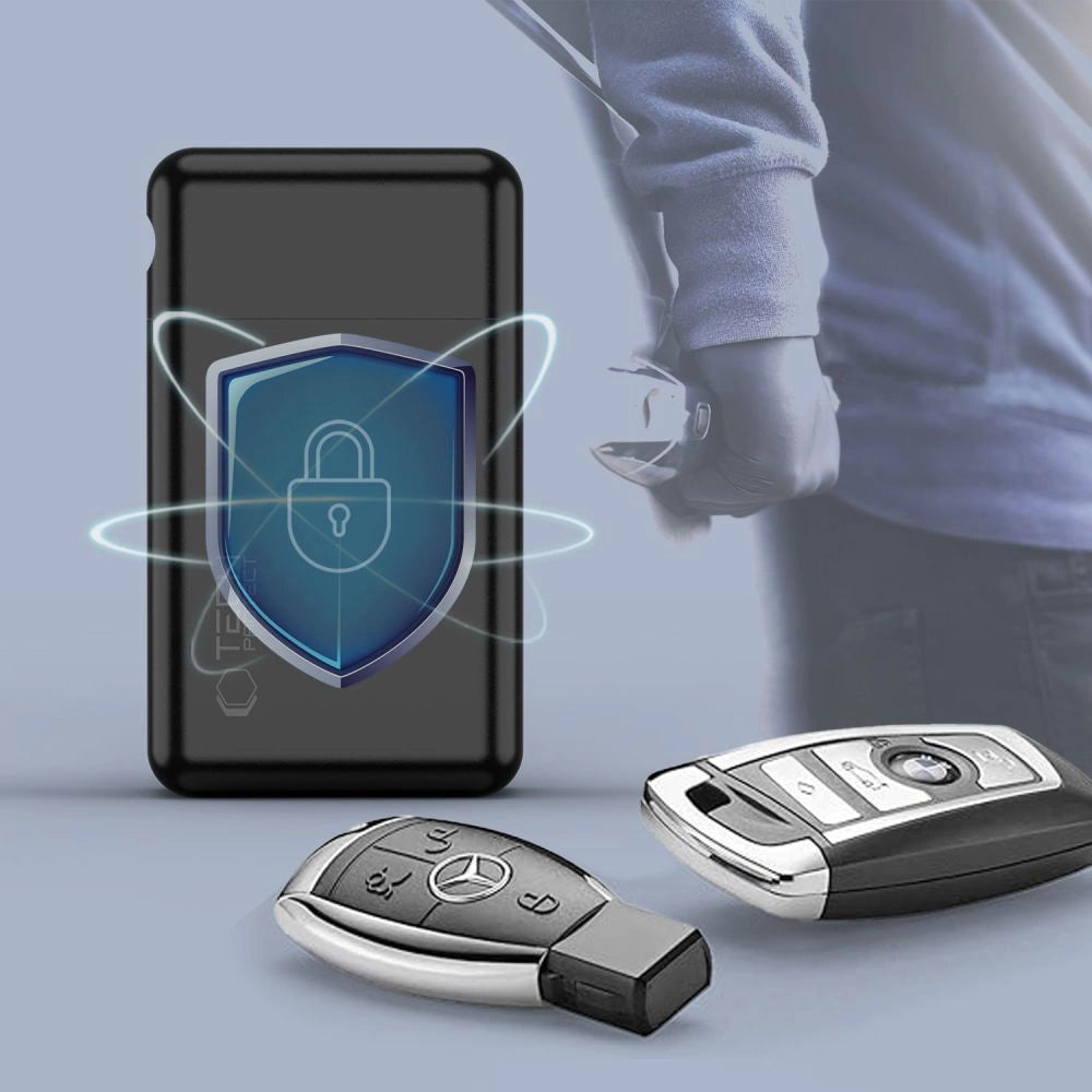 Tech-Protect KLR200 Metal Car Key Case RFID Blocking - Black_2