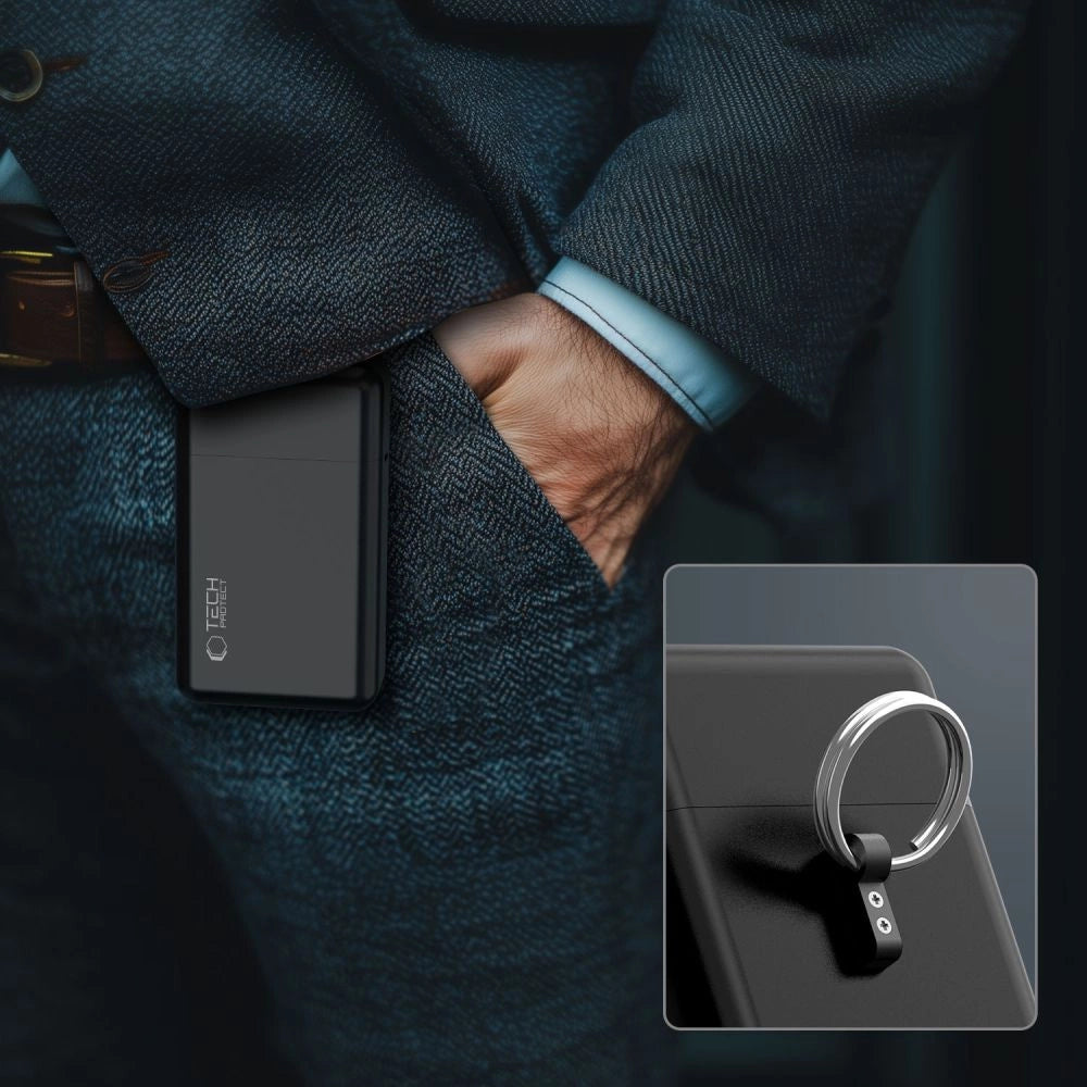Tech-Protect KLR200 Metal Car Key Case RFID Blocking - Black_6