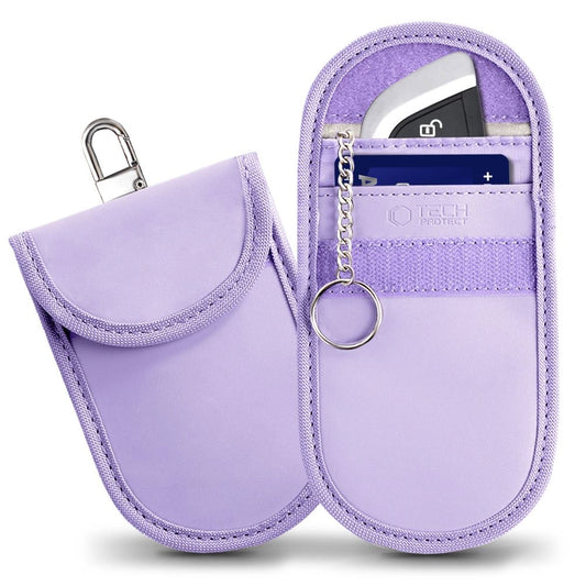 Tech-Protect KLR100 RFID Blocking Car Key Case - Purple_0