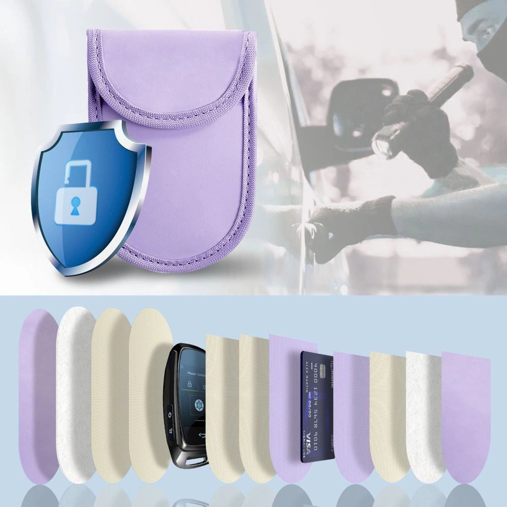 Tech-Protect KLR100 RFID Blocking Car Key Case - Purple_1