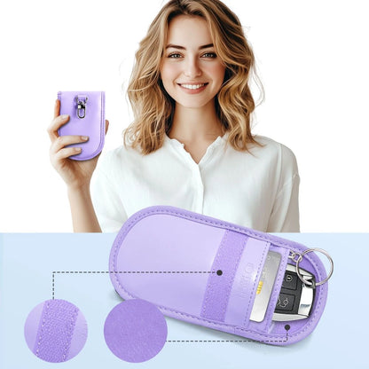 Tech-Protect KLR100 RFID Blocking Car Key Case - Purple_3