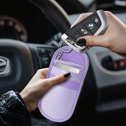 Tech-Protect KLR100 RFID Blocking Car Key Case - Purple_4