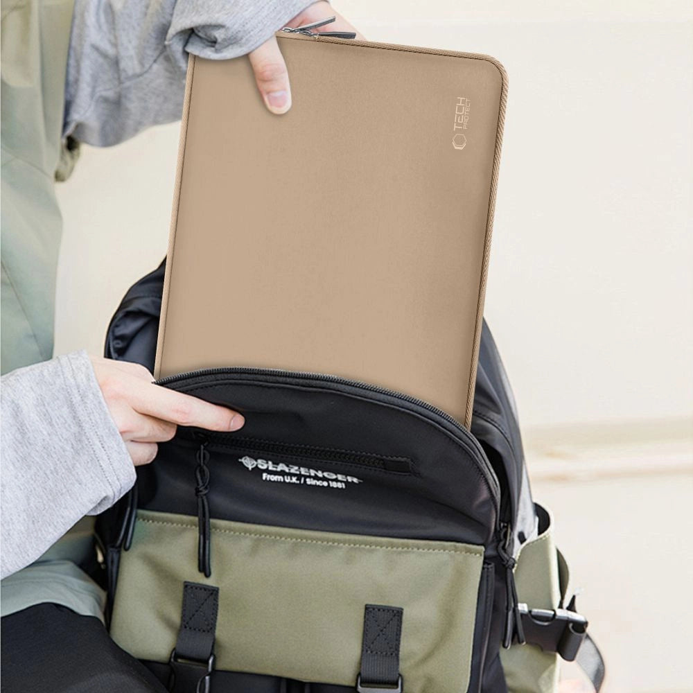 Tech-Protect Neoslim 15-16" Laptop Bag - Beige_6