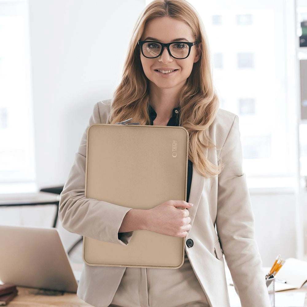 Tech-Protect Neoslim 15-16" Laptop Bag - Beige_7