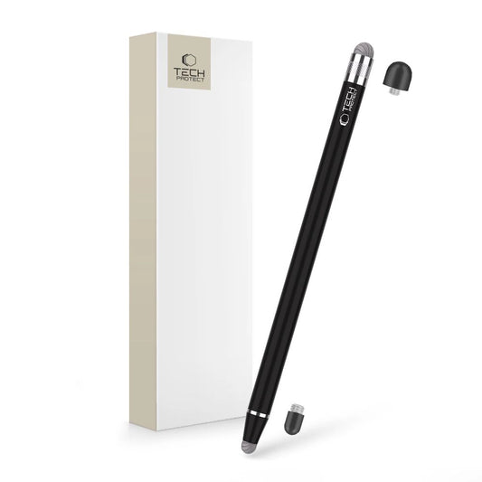 Tech-Protect USP100 4-TIP Touch Stylus Passive Pen - Black_0