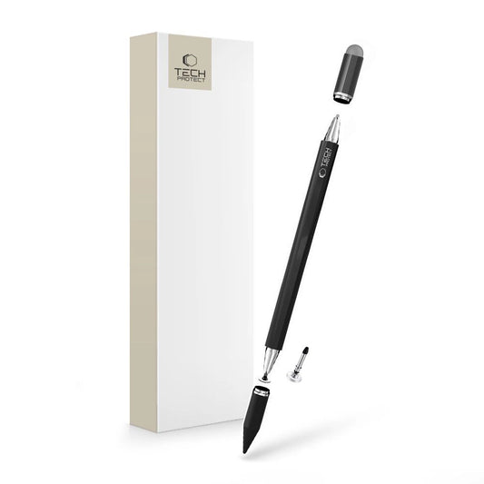 Tech-Protect USP200 3-TIP Stylus Passive Pen - Black_0