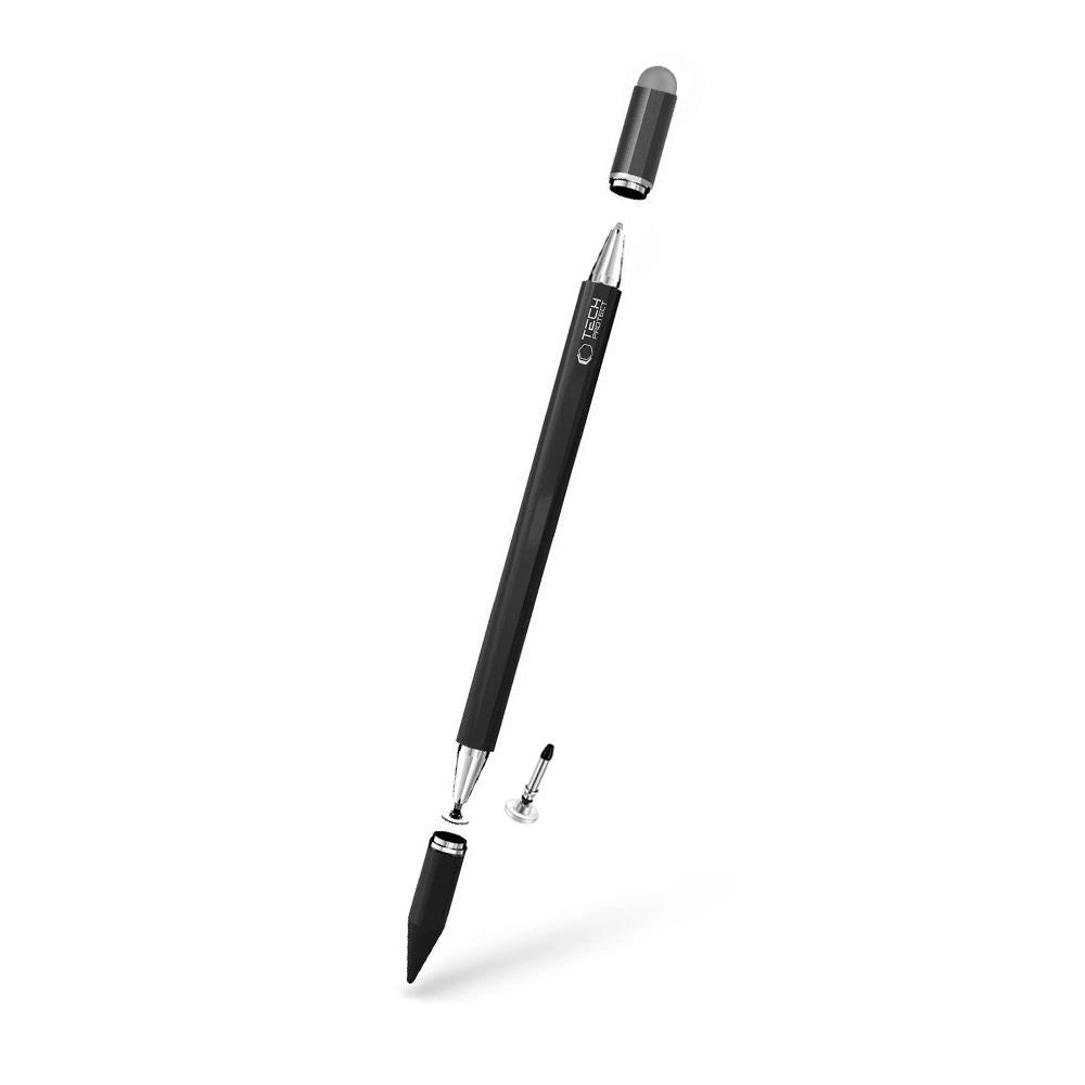 Tech-Protect USP200 3-TIP Stylus Passive Pen - Black_1