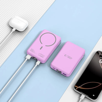 Tech-Protect PB31 MagSafe 10000mAH Power Bank - Purple_6