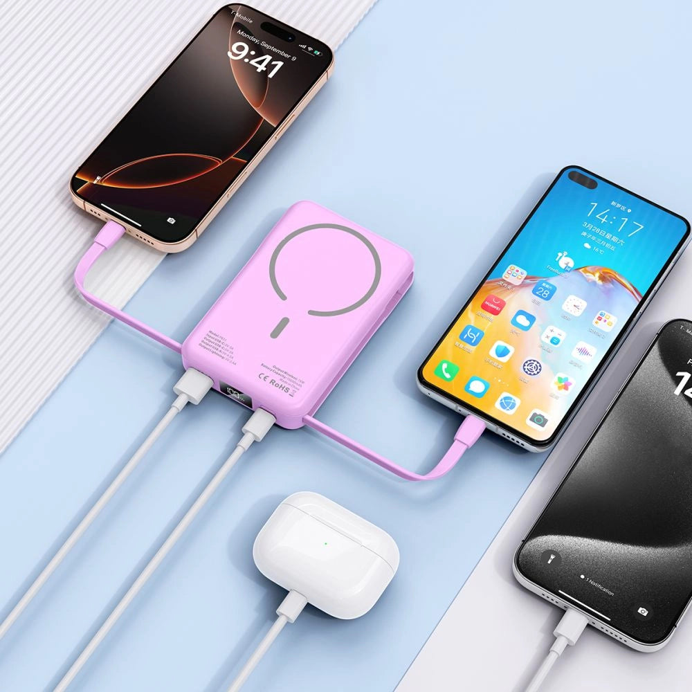 Tech-Protect PB31 MagSafe 10000mAH Power Bank - Purple_7