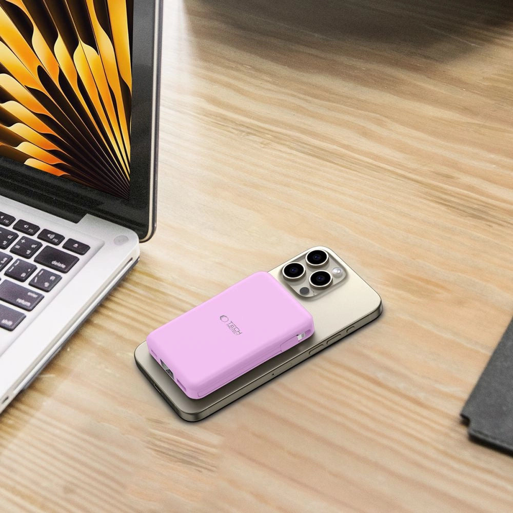 Tech-Protect PB31 MagSafe 10000mAH Power Bank - Purple_8
