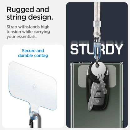 Spigen Universal Set Lanyard and Pendant - White_11