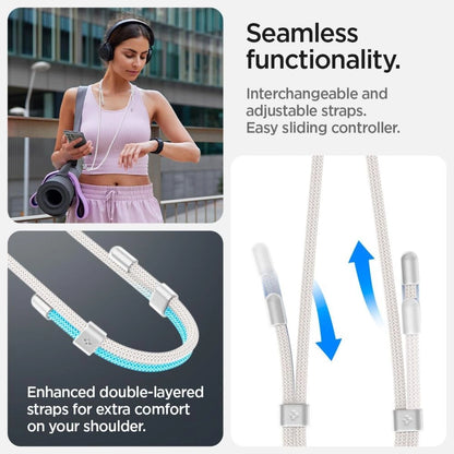 Spigen Universal Set Lanyard and Pendant - White_13