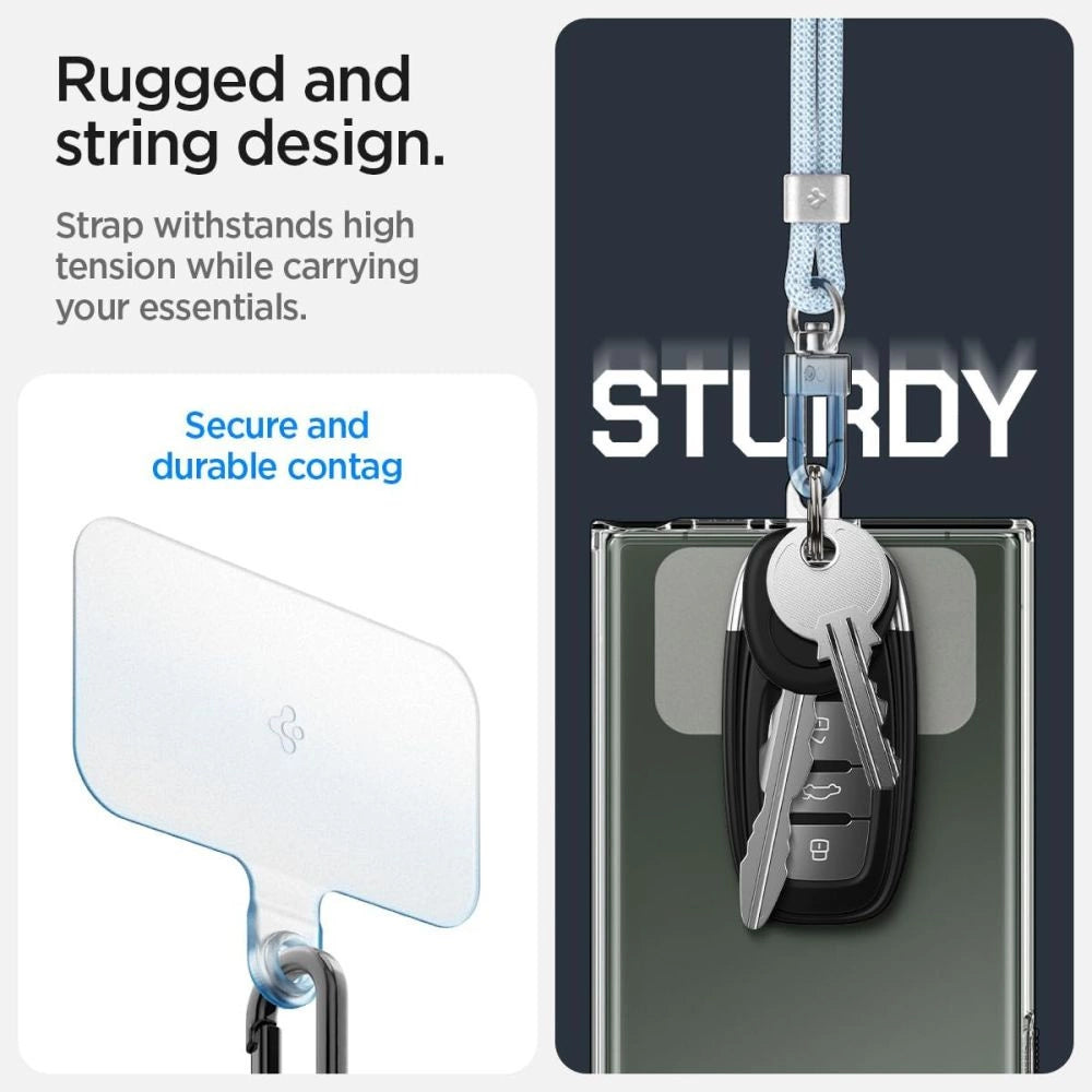Spigen Universal Set Lanyard and Pendant - Blue_9