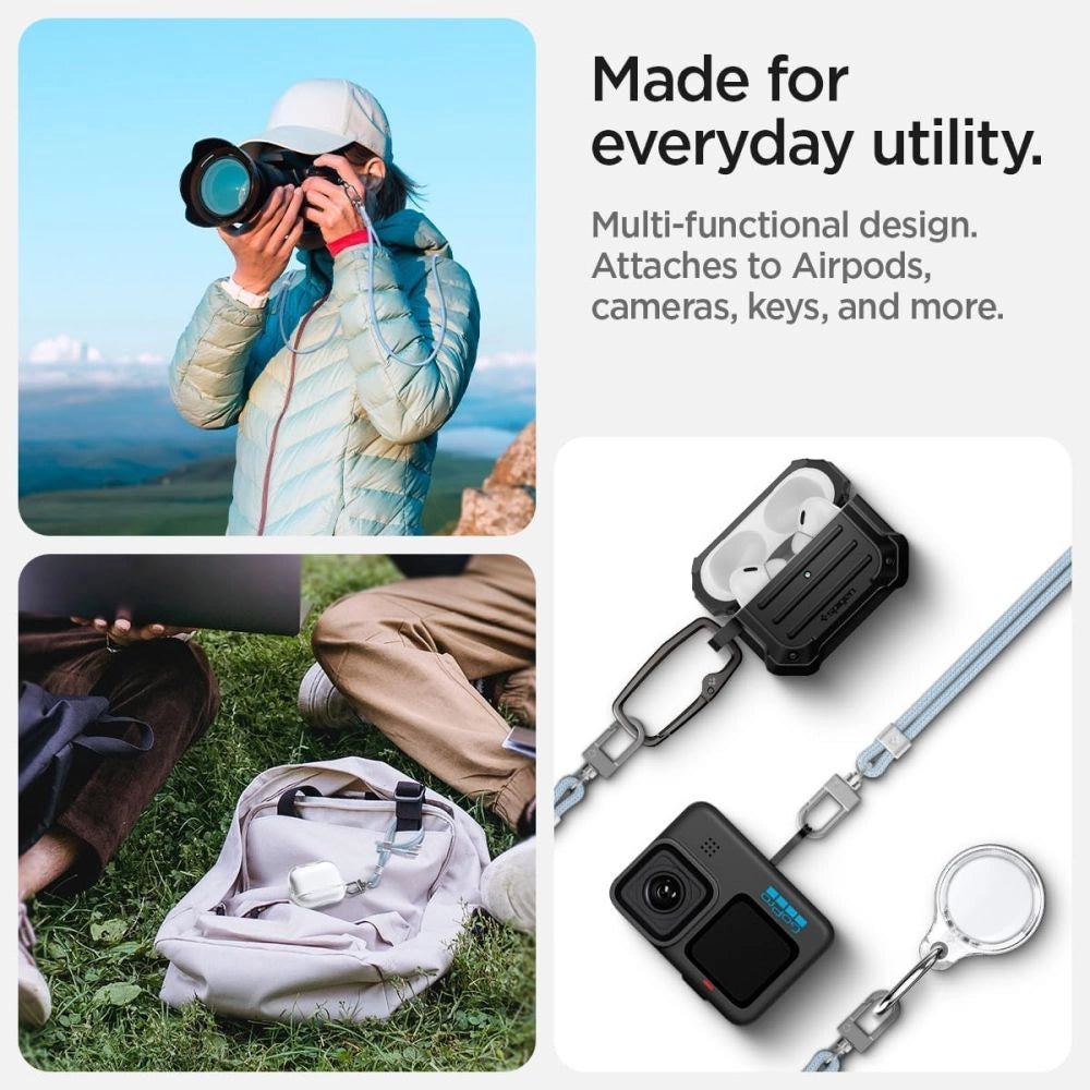 Spigen Universal Set Lanyard and Pendant - Blue_11