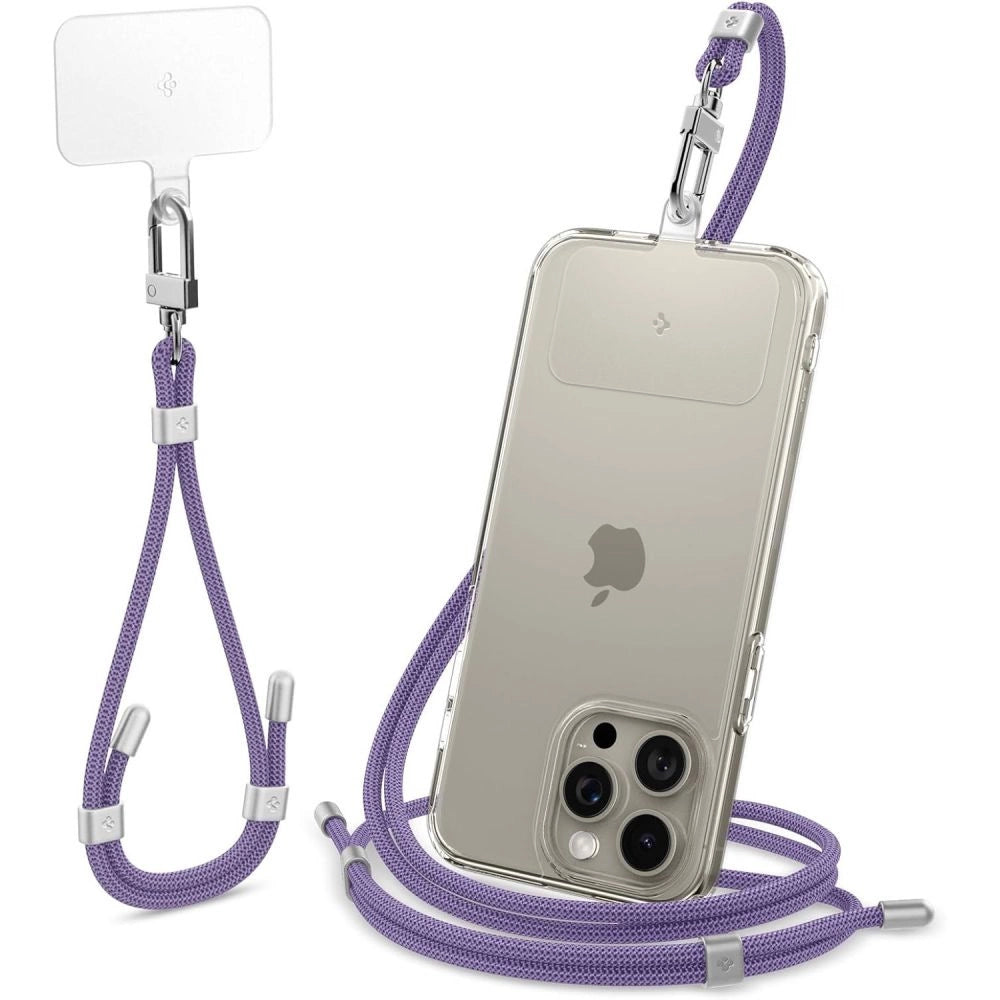 Spigen Universal Set Lanyard and Pendant - Purple_0