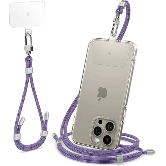 Spigen Universal Set Lanyard and Pendant - Purple_0