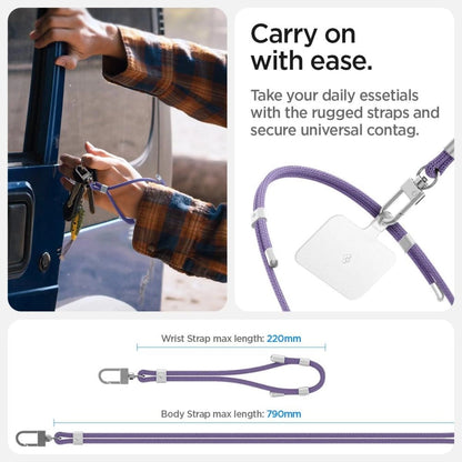 Spigen Universal Set Lanyard and Pendant - Purple_2