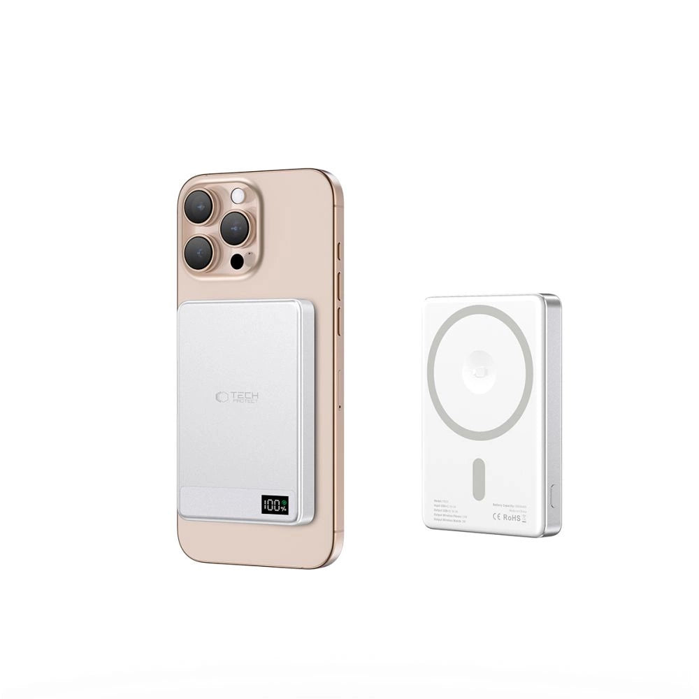 Powerbank Tech-Protect PB33 LifeMag MagSafe 5000mAH - silver_4