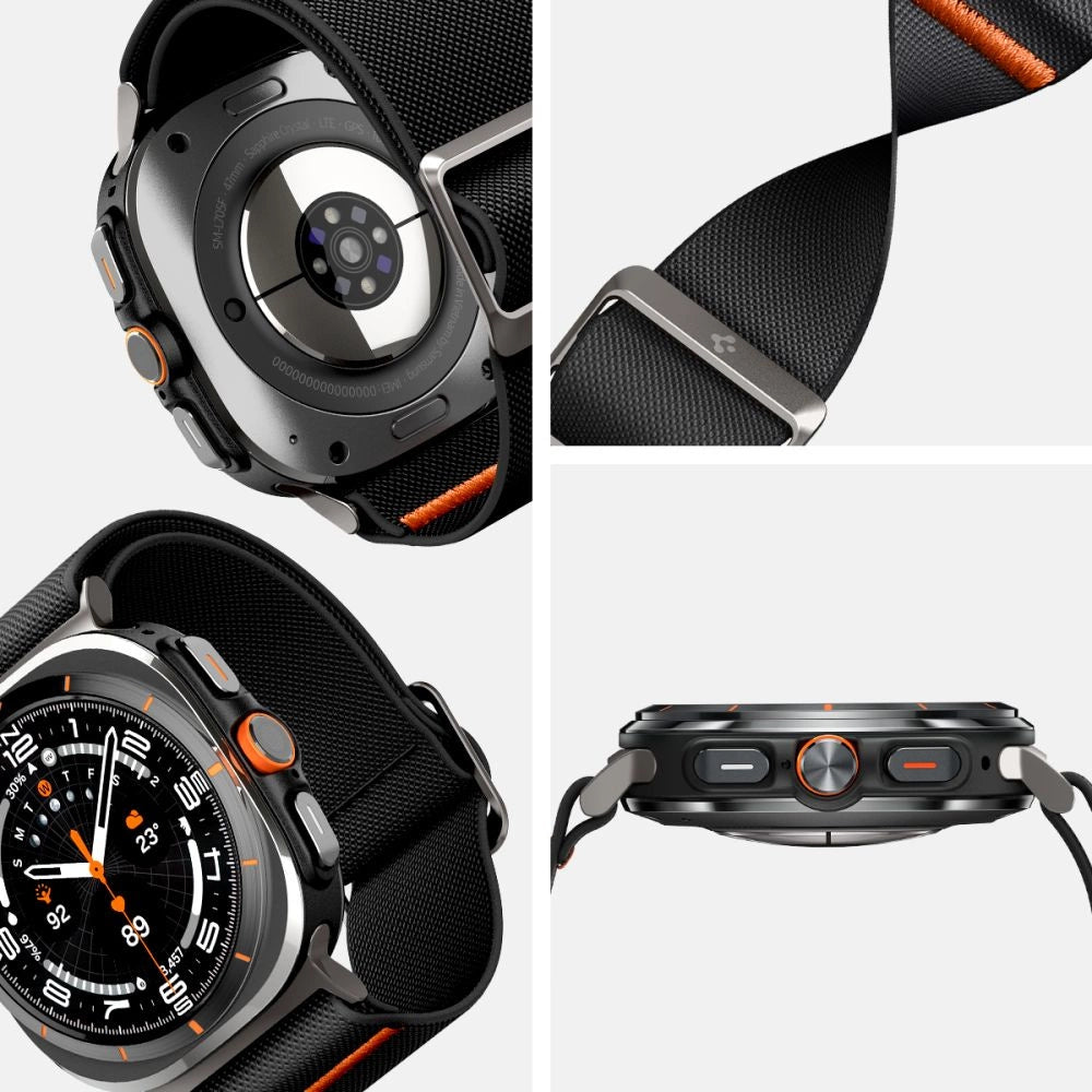 Spigen Fit Lite Strap for Galaxy Watch Ultra 47mm - Black_10