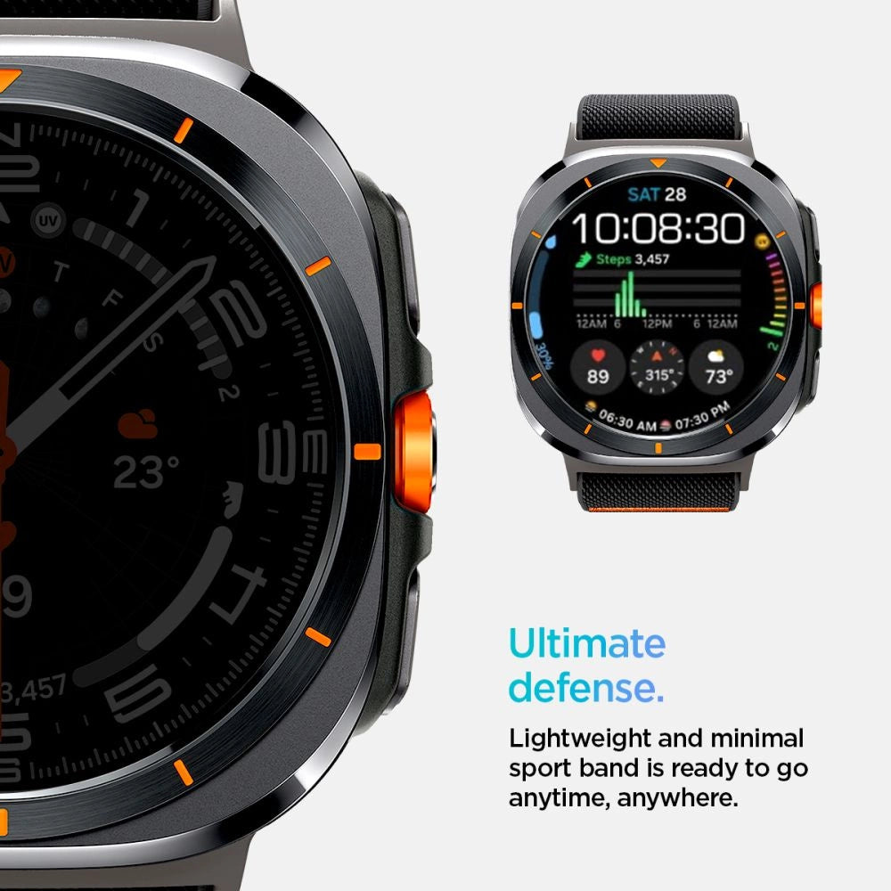 Spigen Fit Lite Strap for Galaxy Watch Ultra 47mm - Black_11