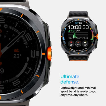 Spigen Fit Lite Strap for Galaxy Watch Ultra 47mm - Black_11