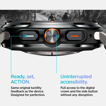 Spigen Fit Lite Strap for Galaxy Watch Ultra 47mm - Black_15