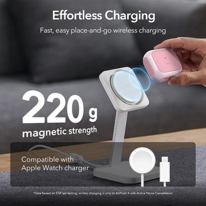 ESR Orbit Halolock MagSafe case for AirPods 4 - pink_3