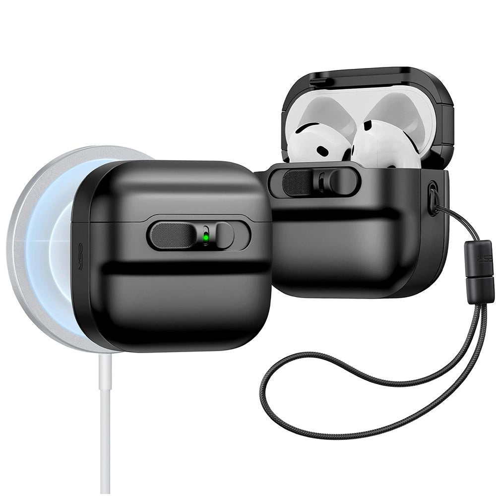 ESR Pulse Halolock Magsafe case for AirPods 4 - black_0