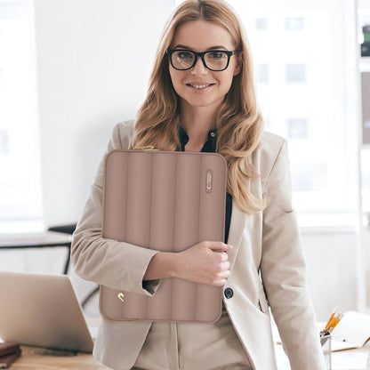 Tech-Protect Puffy 15-16" Laptop Bag - Brown_6