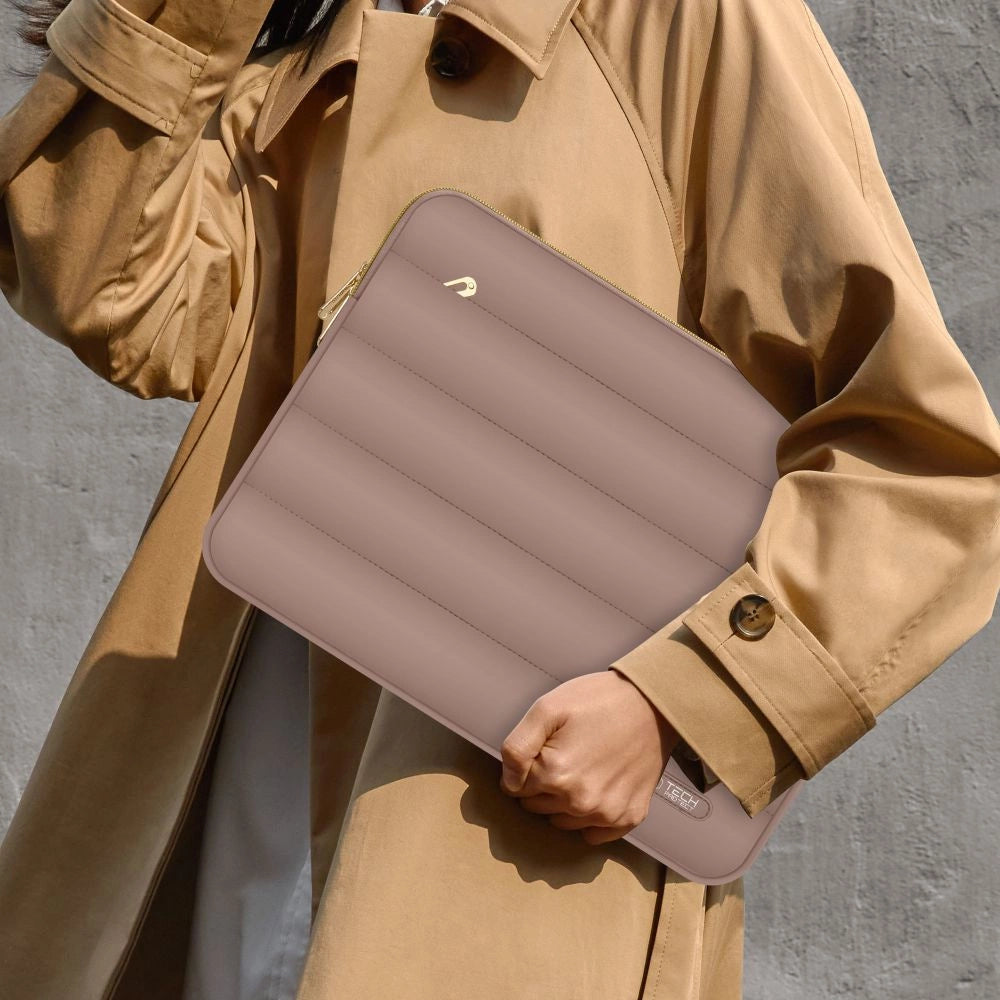 Tech-Protect Puffy 15-16" Laptop Bag - Brown_7