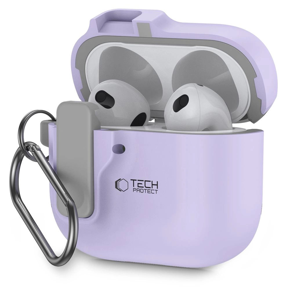 Tech-Protect Slim Hook Case for AirPods 4 - Purple_0