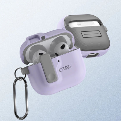 Tech-Protect Slim Hook Case for AirPods 4 - Purple_1