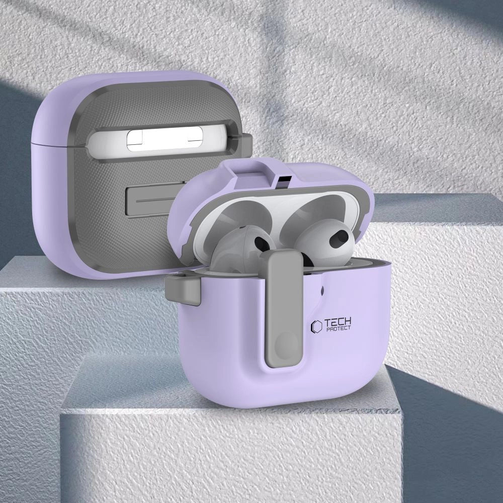 Tech-Protect Slim Hook Case for AirPods 4 - Purple_2