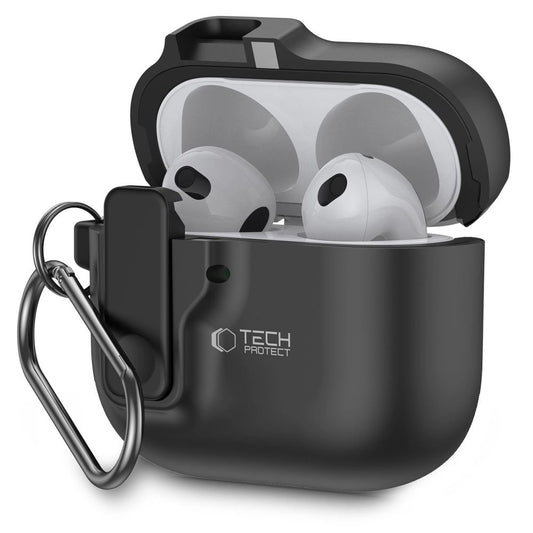 Tech-Protect Slim Hook Case for AirPods 4 - Black_0