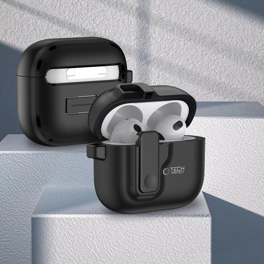 Tech-Protect Slim Hook Case for AirPods 4 - Black_2