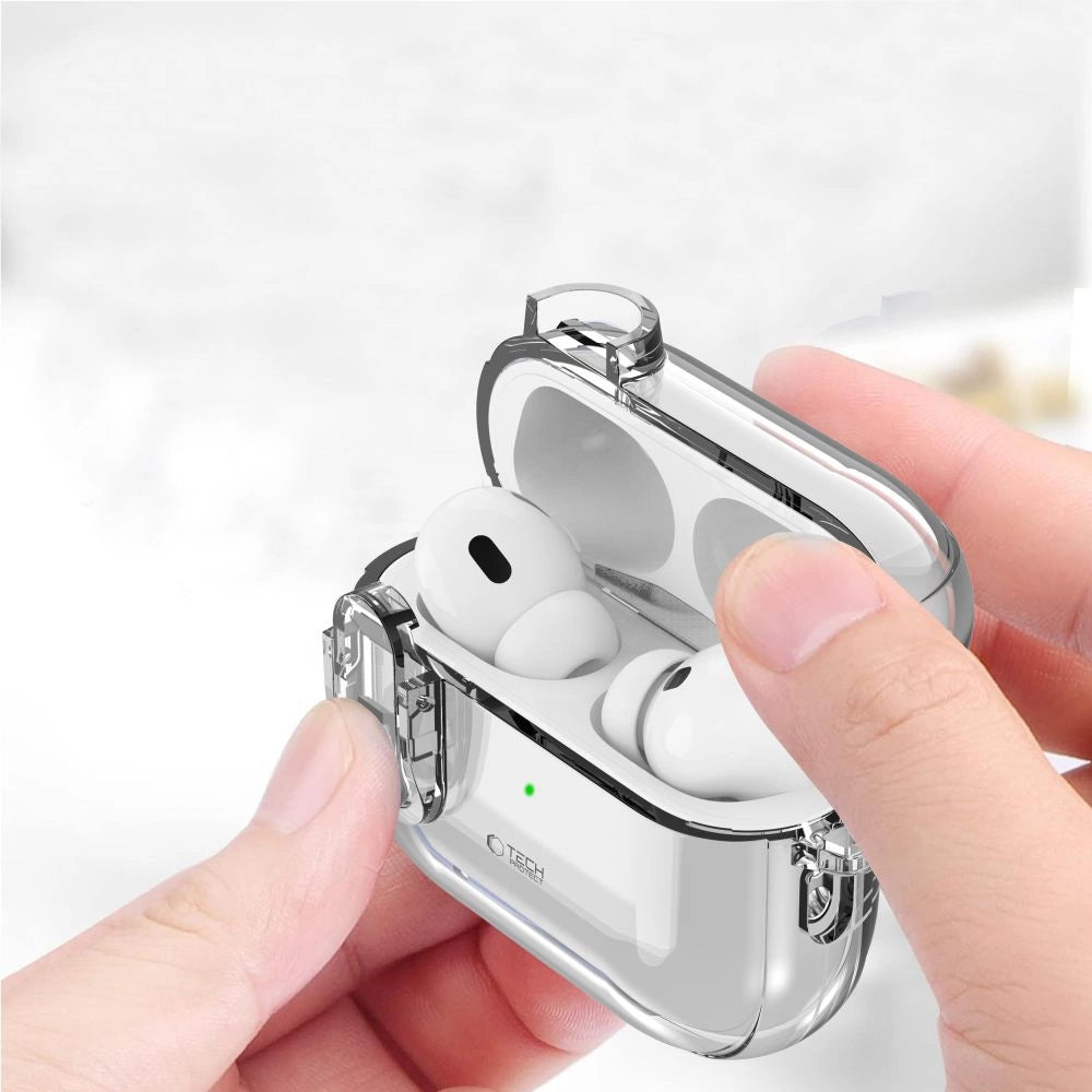 Tech-Protect Slim Hook Case for AirPods 1 / 2 - Clear_6