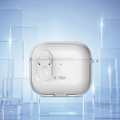 Tech-Protect Slim Hook Case for AirPods 4 - Clear_5