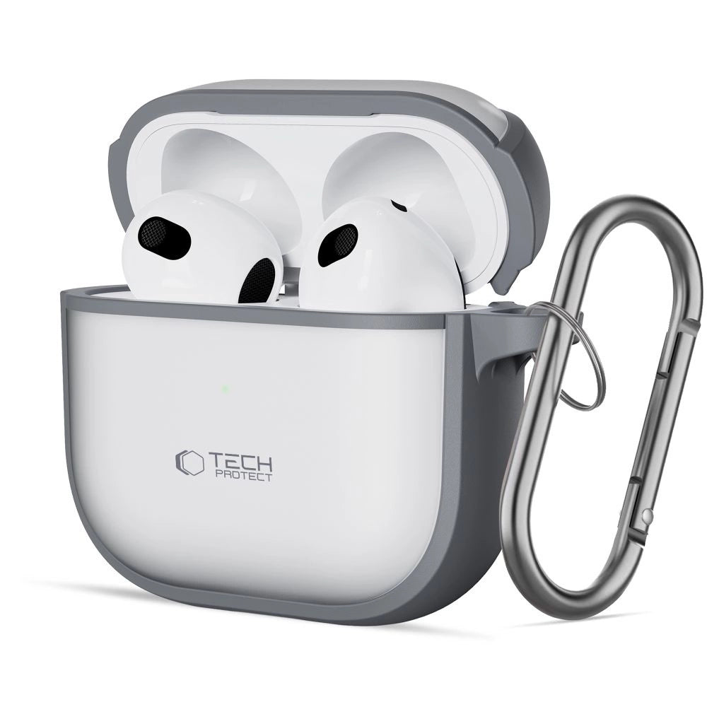 Tech-Protect Slim Hook Case for AirPods 4 - Gray_0
