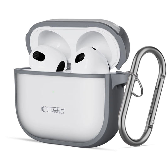 Tech-Protect Slim Hook Case for AirPods 4 - Gray_0