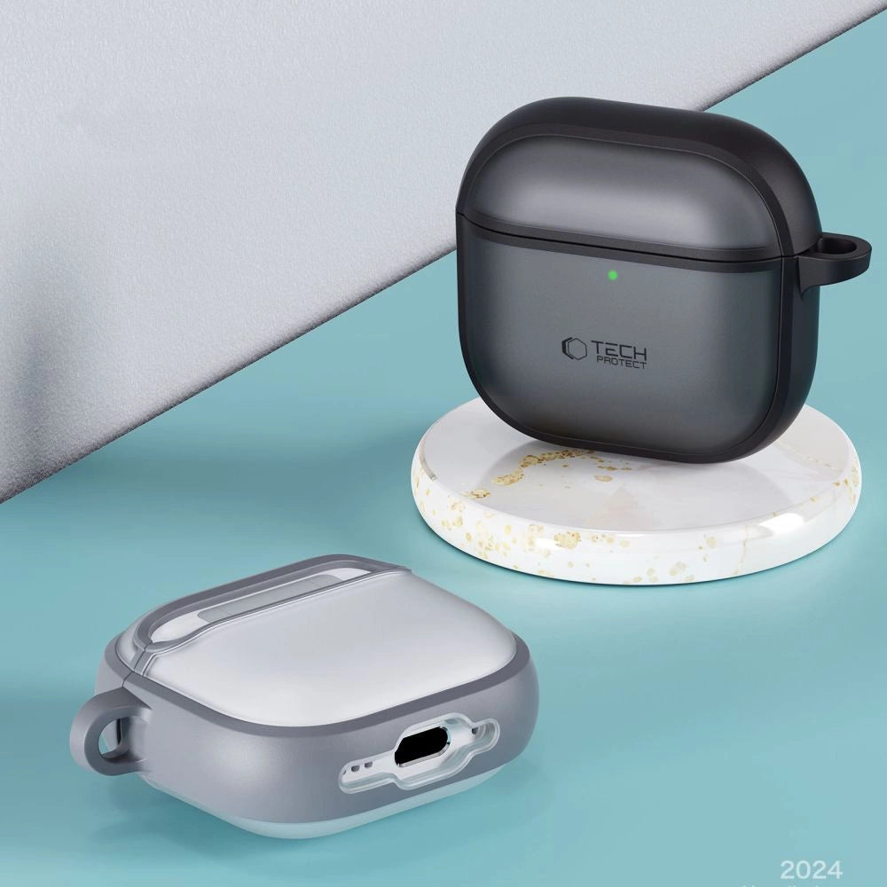 Tech-Protect Slim Hook Case for AirPods 4 - Gray_4