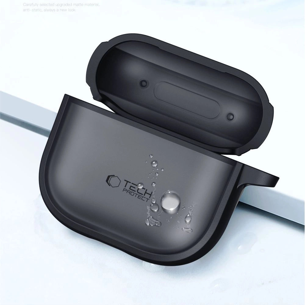Tech-Protect Slim Hook Case for AirPods 4 - Gray_7